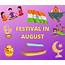Upcoming 14 Festivals Of August Month In India  Keeper Facts