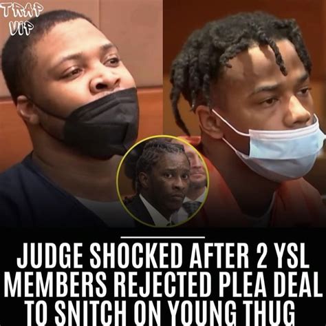 ≋meᴍ๏ry On Twitter Judge Shocked After 2 Ysl Members Rejected Plea