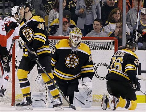 Bruins Collapse With Playoffs On Line Lose 6 1 To Senators