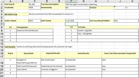 Essential Test Case Templates For Software Product Testing