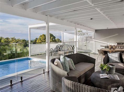 Pool Outdoor Living Verandah Queenslander Homes