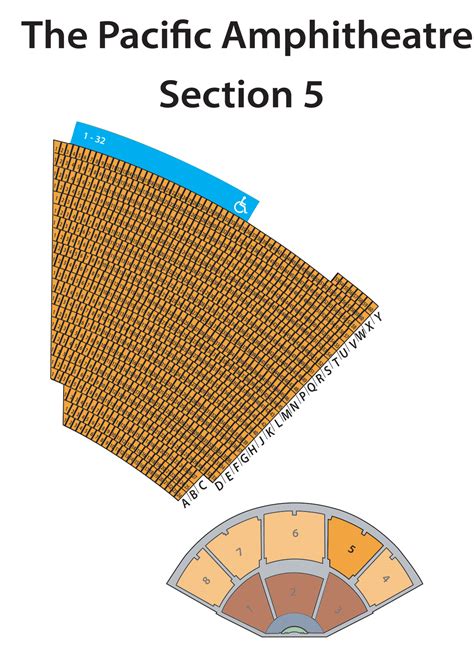 Mesa Amphitheatre Seating Chart