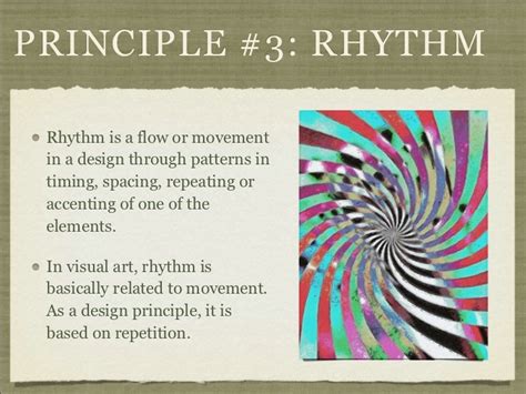 Rhythm Design Element