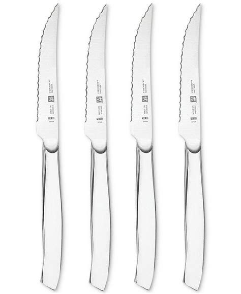 Kitchen cabinet t bar handle aluminum (stainless steel look) 11 / 28 cm. J.A. Henckels Zwilling 4-Pc. Stainless Steel Serrated ...
