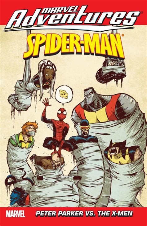 Marvel Adventures Spider Man Peter Parker Vs The X Men Volume
