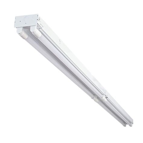 Led Strip Light 8ft 4 Light Industrial 5000k Home Ceiling Flourescent