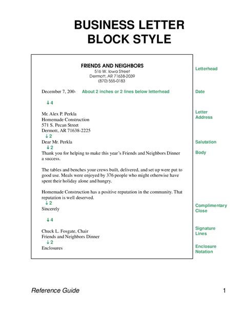 2022 Formal Letter Templates - Fillable, Printable PDF & Forms | Handypdf