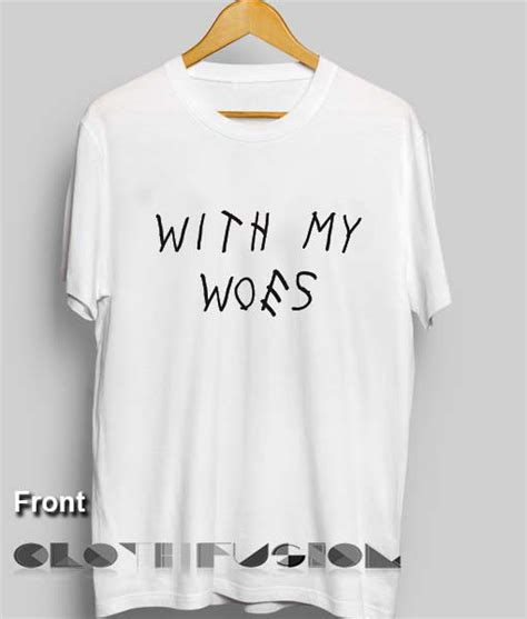 Unisex Premium With My Woes T Shirt Design Clothfusion