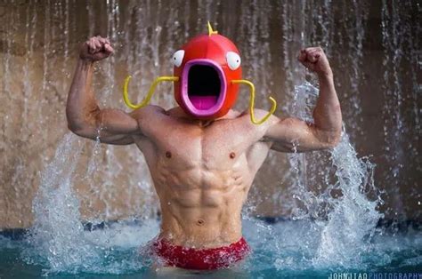 15 Times Ridiculously Buff Dudes Cosplayed Pokemon Characters Pokemon
