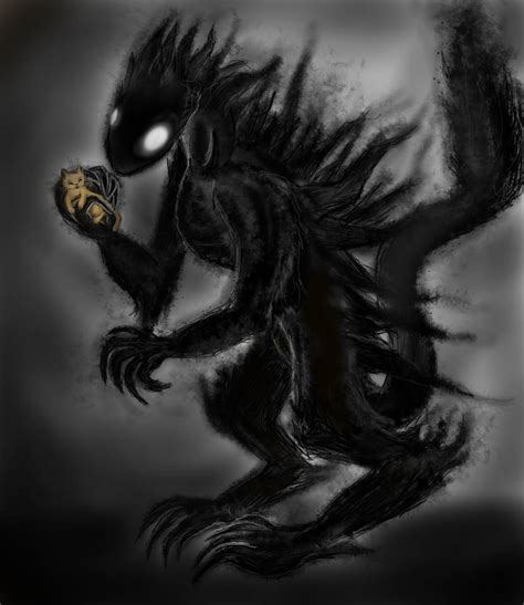Friendly Shadow Creature By Jiffyowl On Deviantart