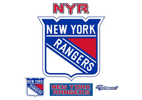 Rangers is the name of one of the oldest football clubs from scotland, which was established in 1872 in glasgow. New York Rangers: Logo - Giant Officially Licensed NHL ...