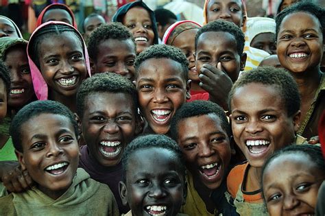 African Kids Smiling