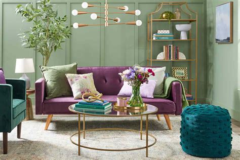 What Colors Go With Purple E Home Interior