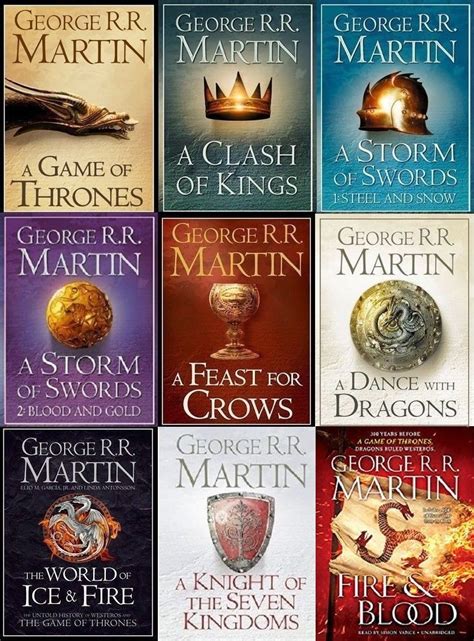 a game of thrones 5 audiobook set plus 3 extra books george r r martin audiobook online