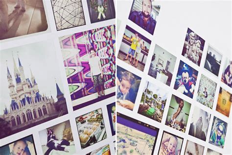 Instagram Collage Template For Photoshop And Indesign Design Aglow