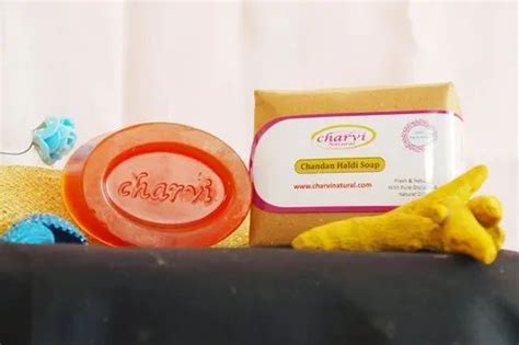 Gm Natural Charvi Chandan Haldi Soap For Personal At Rs