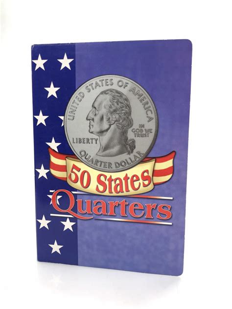 Lot Us 50 States Quarters Collector Book