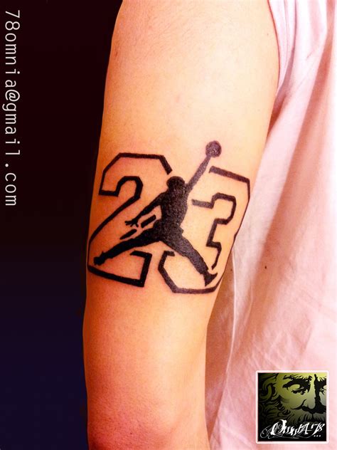 Jordan Tattoo Tatuagem Atrás Do Braço Tatuagem Tatoo
