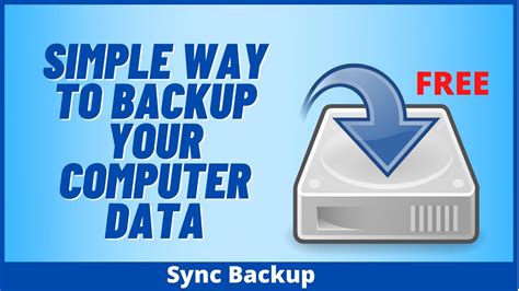 Simple Way To Backup Your Computer Data Youtube