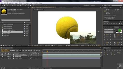 Adobe After Effects Cs6 Tutorial Adding Assets To A Comp Youtube
