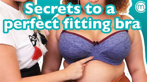 Secrets To A Perfect Fitting Bra Youtube