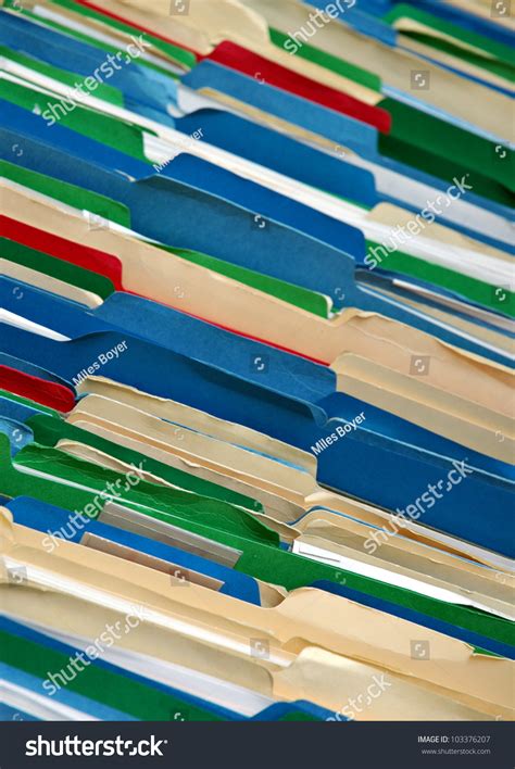 Maybe you would like to learn more about one of these? Messy Filing Cabinet Multicolored File Folders Stock Photo ...