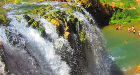 Take A Hike To Havasupai Falls And Jump Off A Cliff Video