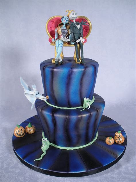 Birthday cake for gabriela apr 2021. Nightmare Before Christmas Cake | Another wild creation ...