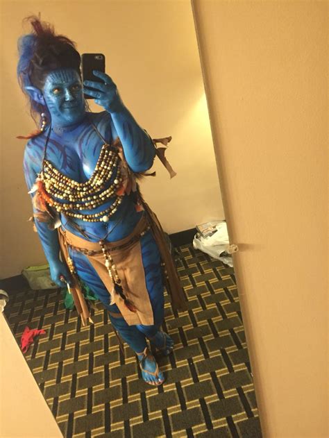 Diy Avatar Costume Avatar Costumes Blue Avatar Costumes