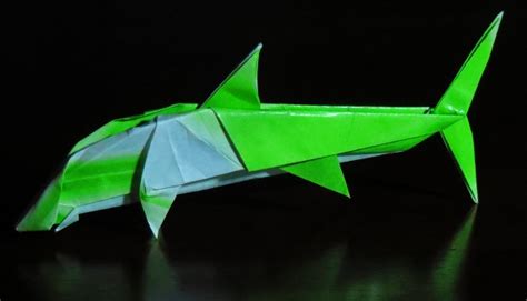 Adorable cat by stephane gigandet. Shark Printable Origami Instructions