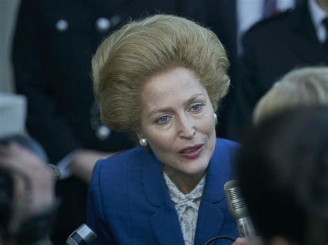 Gillian anderson will play margaret thatcher in season four of the crown. The Crown Season 4: Gillian Anderson's accent as Margaret Thatcher divides viewers | The Courier ...