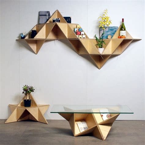 How To Decorate Your Room With Triangle Shelfs Interior Design