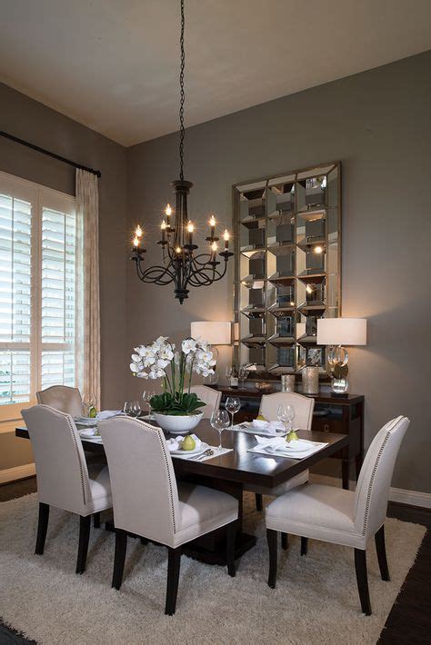 10 Dining Room Mirrored Wall Decor Images