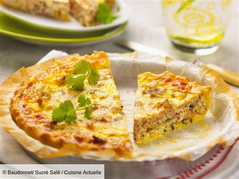 Quiche au thon facile découvrez les recettes de Cuisine Actuelle