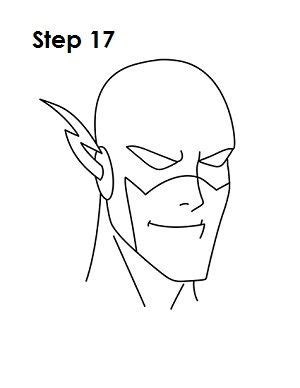 The more you practice this simple exercise, the more easily you will be able to. How to Draw Flash Step 17 | Flash drawing, The flash, Drawings