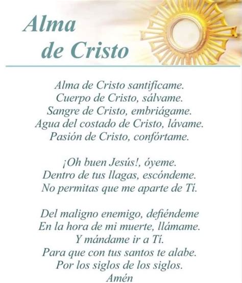 4 Oracion Alma De Cristo Santificame 2022 Institutefor