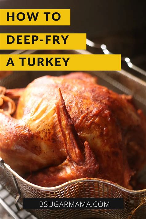 How To Deep Fry A Turkey Brown Sugar Food Blog Recipe Fried Turkey Recipes Deep Fried