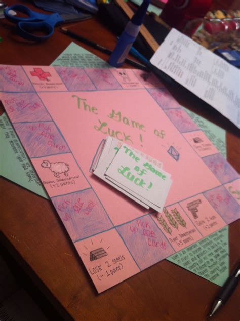 Pin By Ellen Au On Random Homemade Board Games Educational Games For