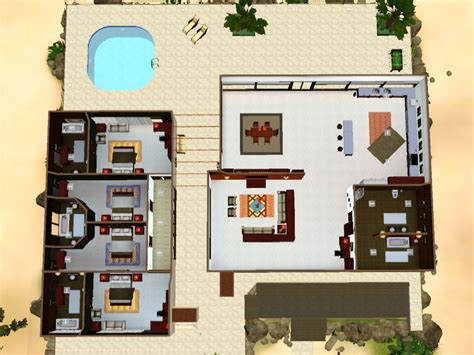 Sims 3 Maison Plan Ventana Blog