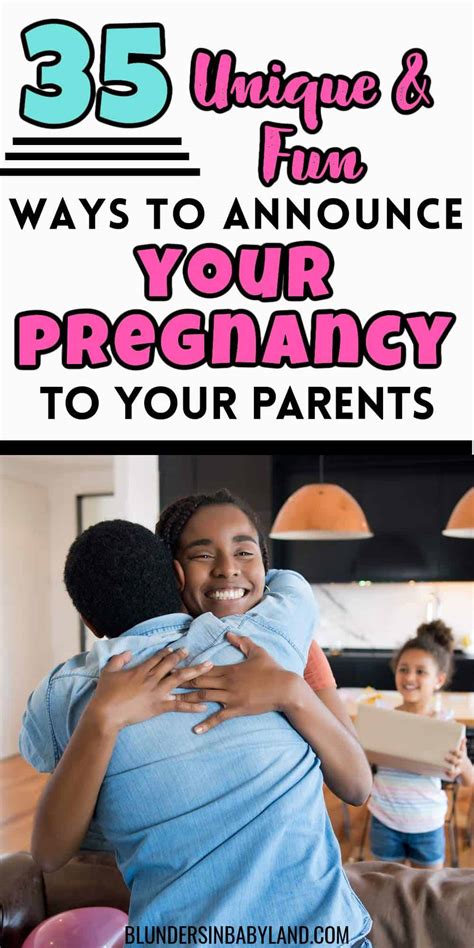 Ways To Announce Pregnancy To Parents Pregnancy Announcement Ideas
