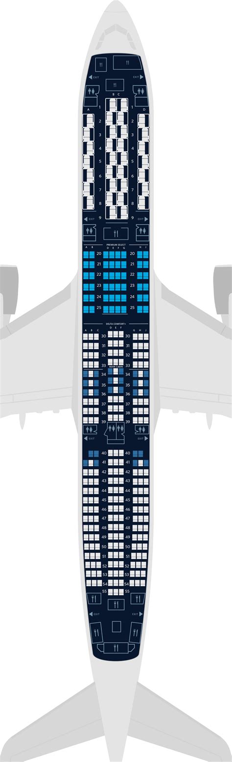 Airline Seat Maps Delta