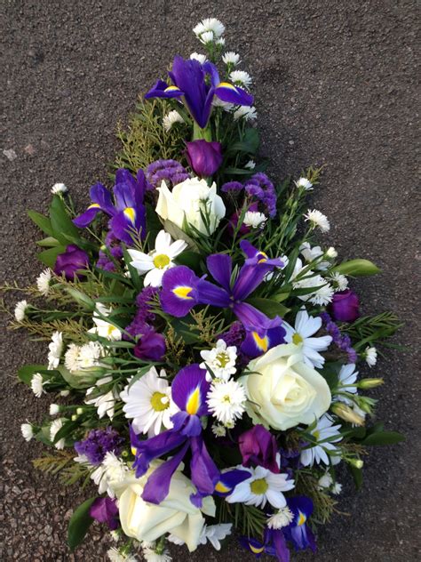 The wreath is made on a 14inc frame. Funeral Flower Arrangements Leicester | The Personal Touch