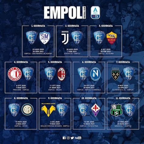Mira la jugada y el marcador final del partido en scores24.live. Empoli Ladies giocatrici. La Rosa dell'Empoli calcio donne ...