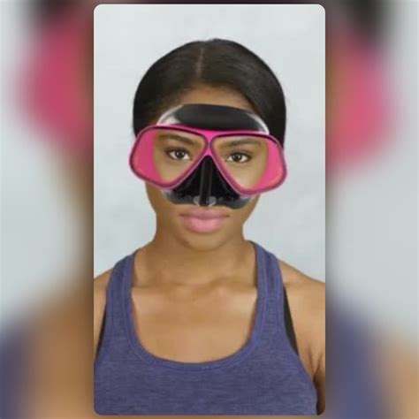 Pink Scuba Mask Lens By Chris Thordsen Snapchat Lenses And Filters