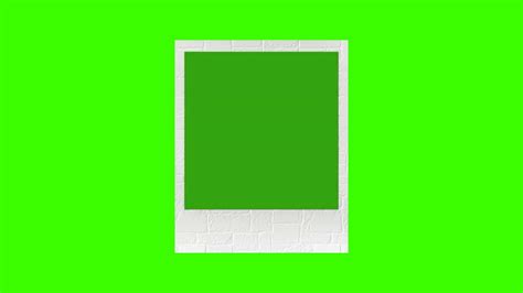 Polaroid Frame Green Screen Footage Youtube