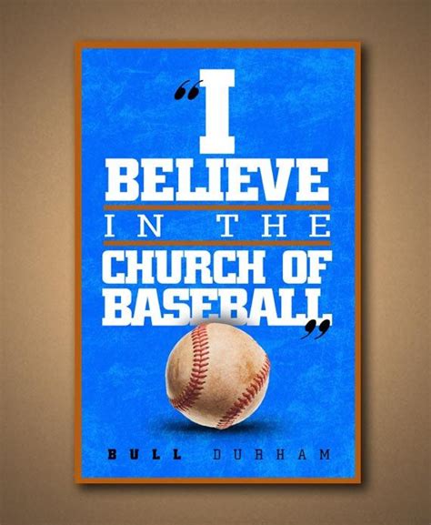I believe lee harvey oswald acted alone. BULL DURHAM Church Of Baseball Movie Quote by ...