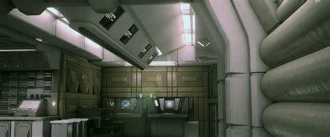 Alien Isolation Fanart Really Nails The Deserted Space Station Feel