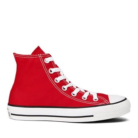 Converse M9621 All Star Hi Top Trainer Red At Kular Fashion Red