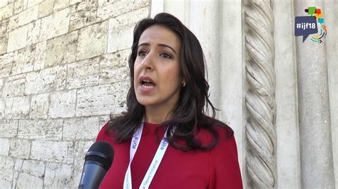 Ijf18 Interview With Nawal Al Maghafi For Journalists Its Gotten