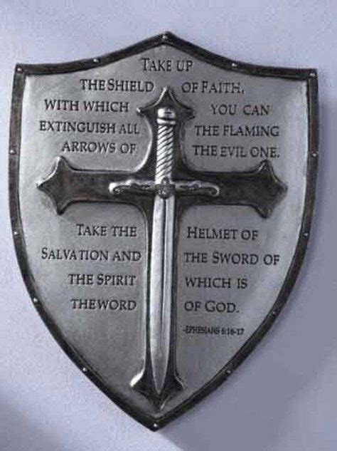 Pin By Melanie DaMoude On Faith Christian Warrior Shield Of Faith
